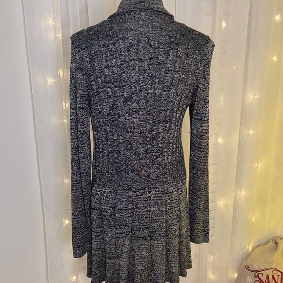 NIC+ZOE Charcoal Open Front Cardigan - Picture 4 of 5